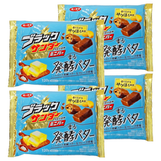 有樂製菓 雷神發酵奶油風味餅乾 120g, 4袋