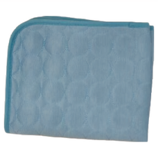 寵物夏季冰絲涼墊, 藍色, 1個