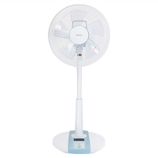 MATRIC 松木家電 Mobile-DC直流馬達雙供電立扇12吋, 7段風量, 0-9小時定時, 左右自動擺頭, 附遙控器, MG-DF1223UR