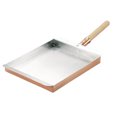 純銅長方形玉子燒 (18.5x22.5cm) (關西型), 22.5cm, 1個