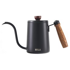 MILA 木柄鶴嘴手沖壺 ML-A6603, 350ml, 1個, 單件