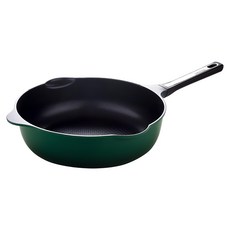 Arnest Bellfina 鑽石超輕量IH雙口深型不沾炒鍋 -30cm, 1個