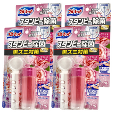 KOBAYASHI 小林製藥 BLUELET 馬桶潔淨凝膠 Set 4個, 新款-粉色花香 28g, 1組