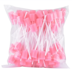 스폰지 스틱 가글면봉, 100개입, 1개