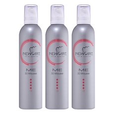 NEWART 新技 多漾超立體泡泡造型慕斯 380ml, 3瓶