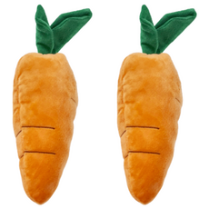 發聲玩具組 貓咪狗狗適用, 超大紅蘿蔔, 2個, 中29 x 11cm