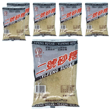 義峰食品 二號砂糖, 500g, 6包