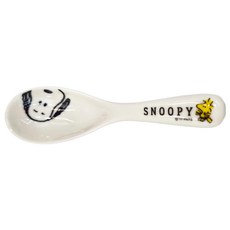 kanesho 金正陶器 湯匙, Snoopy 白色, 1支