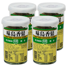 味島 香鬆 野菜, 52g, 4罐