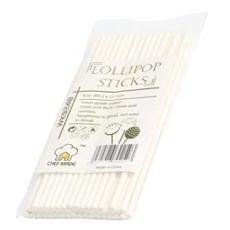 CHEFMADE 學廚 棒棒糖紙棒, 0.3 x 11.5cm, 食品級紙, 1包