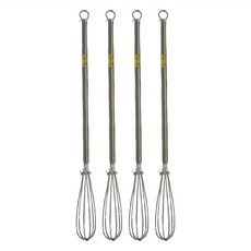 上龍 調汁棒 攪拌器 打蛋器 不鏽鋼材質, 4個