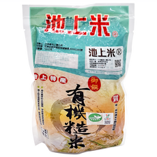 池上多力米 有機糙米, 700g, 1包