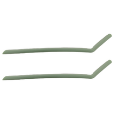 MODU'I BLUEMAMA 幼兒鉑金矽膠吸管, 薄荷綠, 2支