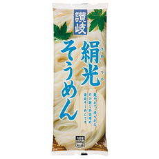 Sanuki Shisei 絹光素麵, 600g, 1包