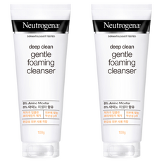 Neutrogena 深層淨化洗面乳, 100ml, 2條