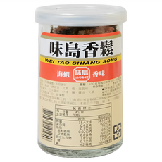 味島 香鬆 海蝦香味, 52g, 1罐