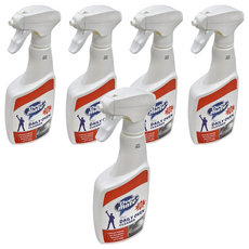 英國清潔好夥伴 每日烤箱清潔劑, 有效去除油脂，無需擦洗, 560g, 500ml, 5瓶