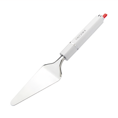 PEDRINI不鏽鋼蛋糕鏟 長30公分 寬6公分 高2.5公分 430不鏽鋼、ABS塑料, 銀色, 1支