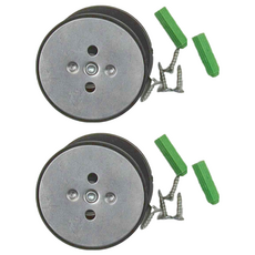 ROYALLIN 蘿林嚴選 強力磁吸門擋, 免打孔設計, 3M背膠強吸附, 2個