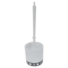 CASSIDO 卡司多 馬桶刷 台灣製 陶瓷材質, 原創方塊 白色, 1支