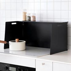 Nature Living 瓦斯爐/電磁爐擋油板+專用置物架+收納袋組, 1個