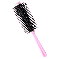 HAIR BRUSH 雙針圓捲梳, S-1, 1個