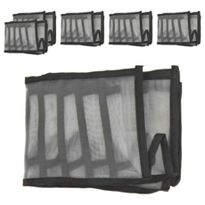 收納王妃 網格收納盒 11格, 黑色, 6個