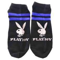 PLAYBOY 線條船襪 2雙 親膚柔軟耐磨 吸濕排汗 透氣乾爽