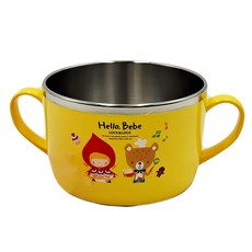 LocknLock 樂扣樂扣 不鏽鋼麵碗 YEL 18 180 x 124 x 74mm, 黃色, 1個