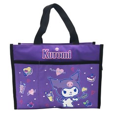 KUROMI 酷洛米 橫式手提袋, 1個, 紫色
