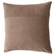 KOTI 日安生活 簡約素色厚磅燈芯絨抱枕套 1個