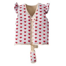 愛北鼻之家 兒童浮力背心 尼龍珍珠棉材質 適合20-55公斤 2歲以上兒童, 滿版愛心, 1件