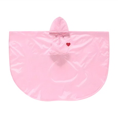 DOIY 創而有意 享樂雨衣 粉色雨披, 27 x 15 x 4cm, Heart 愛心