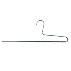 MAWA 德國原裝進口時尚經典收納單排褲架, 35cm 白色 10個, 黑色, 1組