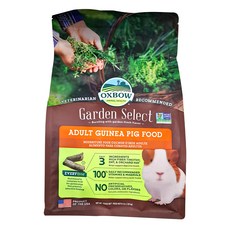 OXBOW 成年天竺鼠配方飼料，花園精選，4lb, 1袋