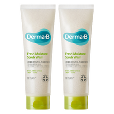 Derma B 清新保溼磨砂沐浴露 Fresh Moisture Scrub Wash, 250ml, 2條