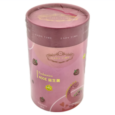 LADY TIME 400E益生菌 草莓, 2g, 15包, 1罐