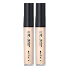 peripera 長效持久遮瑕液, 溫和遮瑕 敏感肌適用, 輕薄不脫妝, 高保濕, 01明亮色, 5g, 2件