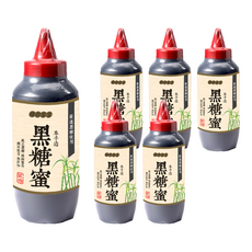 綠的宣言 黑糖蜜 本手造 嚴選黑糖使用, 350ml, 6瓶