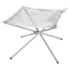 KZM OUTDOOR 超輕量焚火台, 展開42 x 42 x 32cm 收納65 x 6 x 6 cm, 1個
