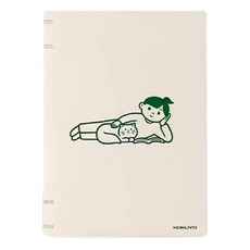 KOKUYO 國譽 4孔B5活頁本 Noritake聯名款 U野10枚, 綠色, 1本