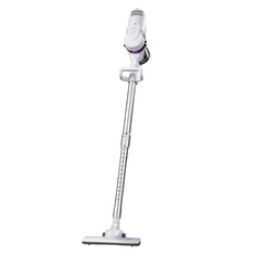 MOLIJIA 魔力家 髒吸吸 手持式肩背無塵袋吸塵器, 一鍵傾倒，清潔更方便，四道五錐旋風過濾，HEPA濾網，排出清新空氣, BY010059, 雪白紫