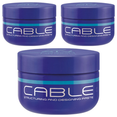 Natural Look ATV電纜結構設計漿, 中度定型, 乳木果油, 半啞光, 100g, 3罐