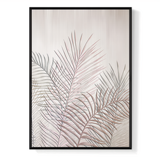 BOLUO GALLERY 菠蘿選畫所 掛畫 典雅棕櫚 3, 黑色