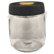 咖啡真空密封罐, 食品級高硼矽玻璃, 防潮鎖鮮, 適用多食材, 中, 1個