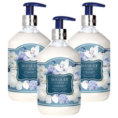 BOUQUET GARNI Clean Soap 深層香水護理, 清新皂香, 500ml, 3瓶