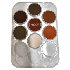 PANPASTEL 軟質藝術家盤粉彩餅套組 - 7色 風化色/銹色, 1組