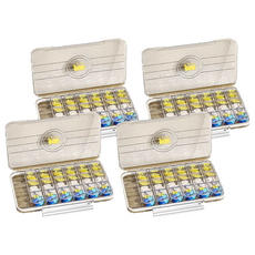 7日分裝透明藥盒 28格 23x13x3cm, 4個