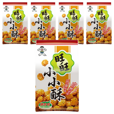 Want-Want 旺旺 小小酥米果綜合包, 解饞小點 兩種風味, 150g, 5包
