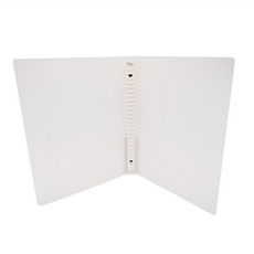 Gee Jump B5抗漲26孔公文夾 加厚PP鐵圈, 1個, 霧透明